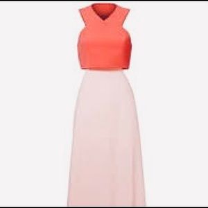 Jill Jill Stuart Iva Crepe Maxi Dress Sleeveless